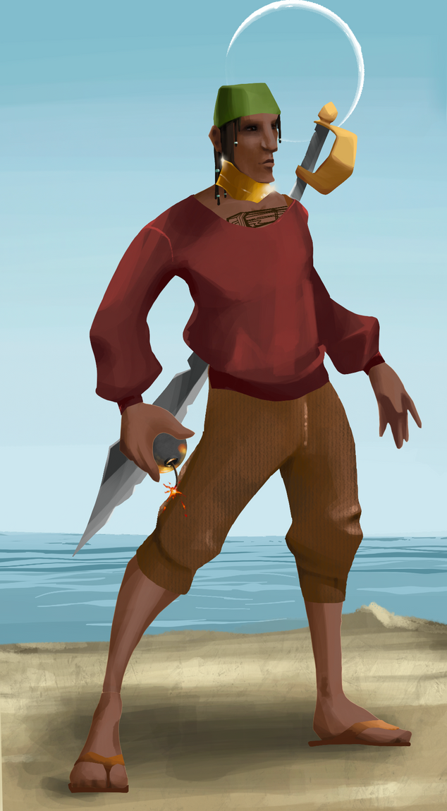 AlgoSeas Pirate #28549 NFT on Algorand