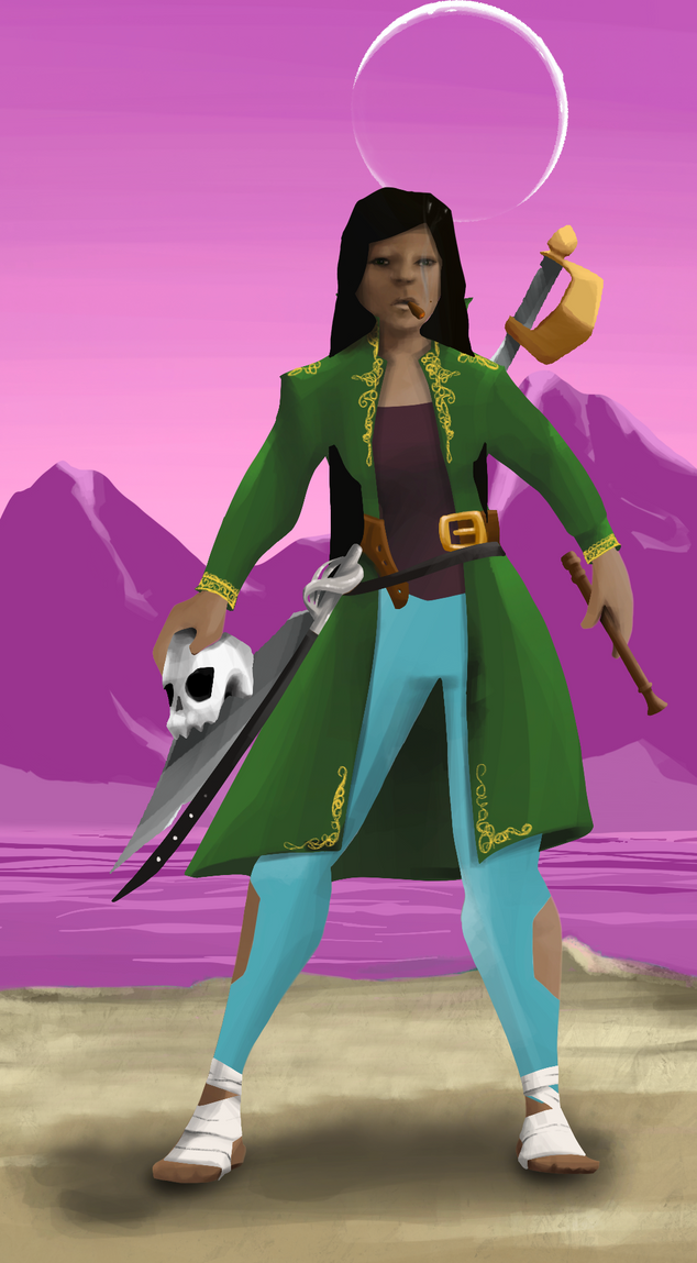 AlgoSeas Pirate #28550 NFT on Algorand