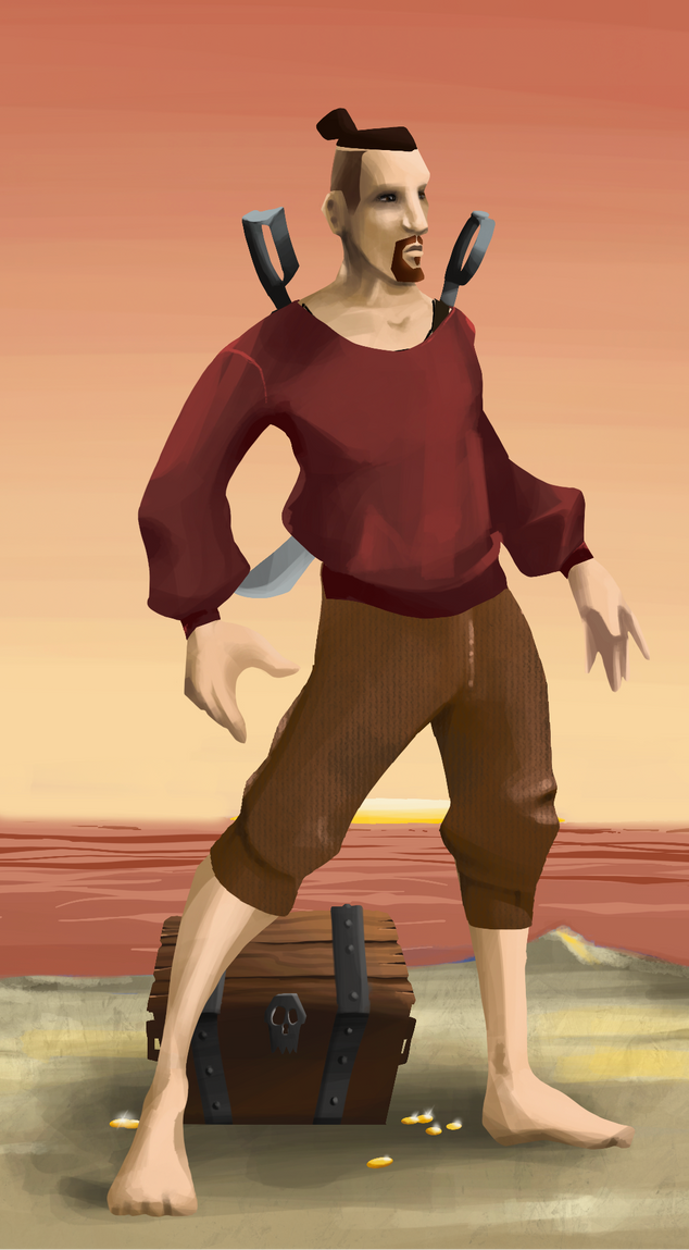 AlgoSeas Pirate #28552 NFT on Algorand