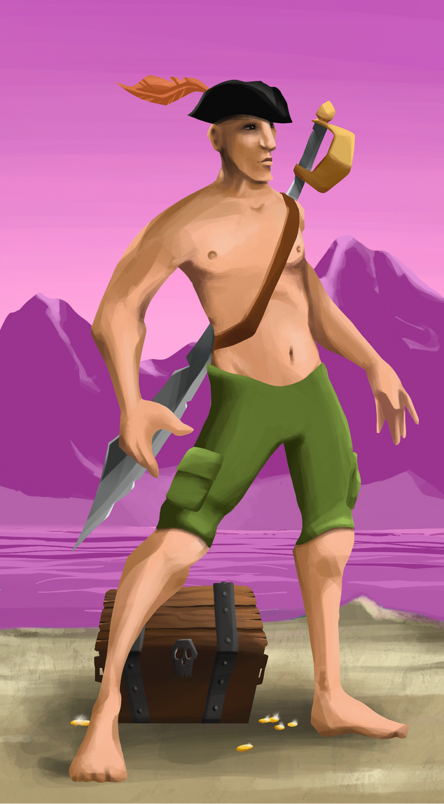 AlgoSeas Pirate #28553 NFT on Algorand