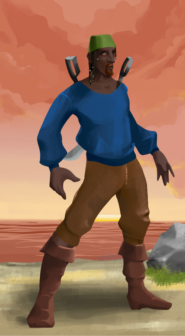 AlgoSeas Pirate #28560 NFT on Algorand