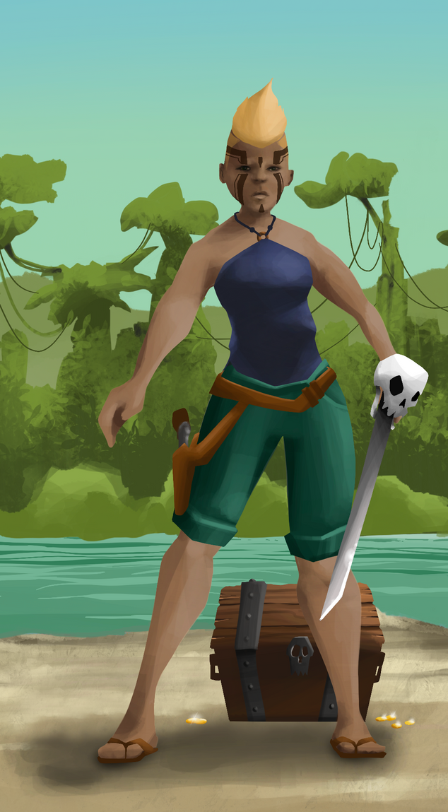 AlgoSeas Pirate #28561 NFT on Algorand