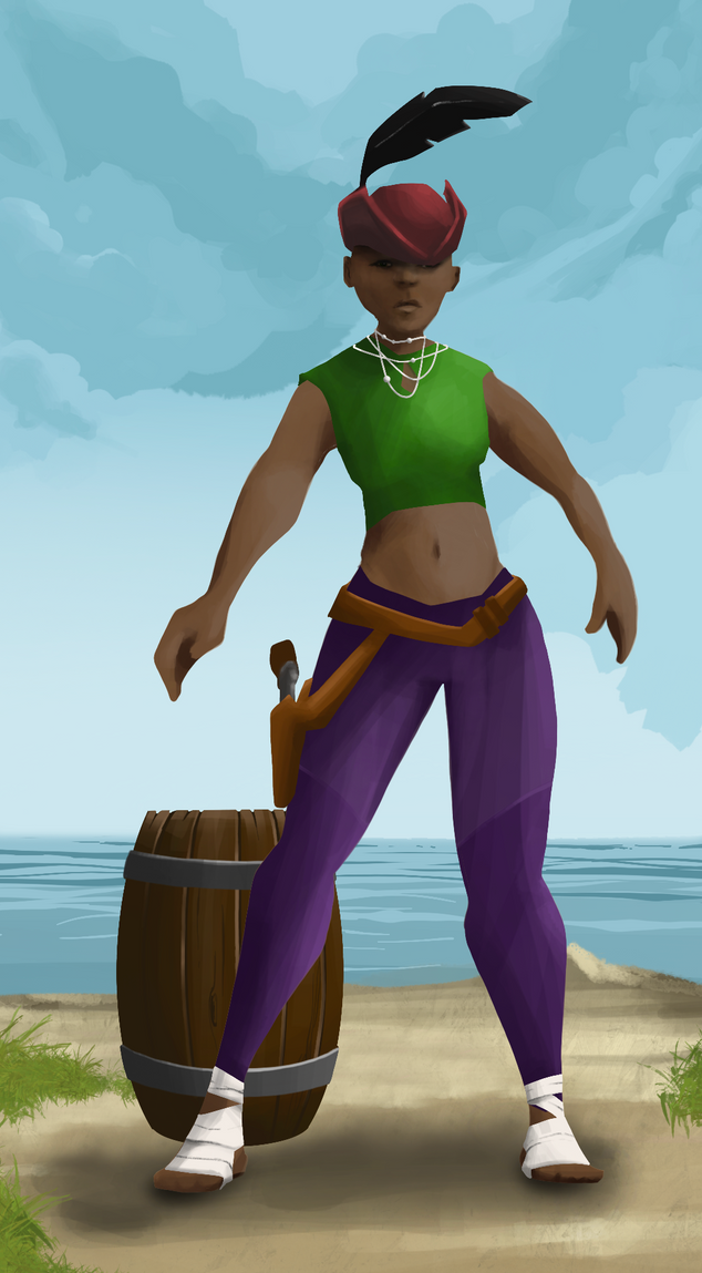 AlgoSeas Pirate #28567 NFT on Algorand