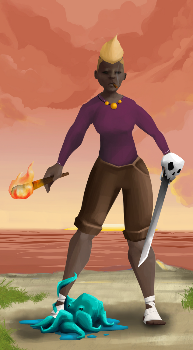 AlgoSeas Pirate #28568 NFT on Algorand