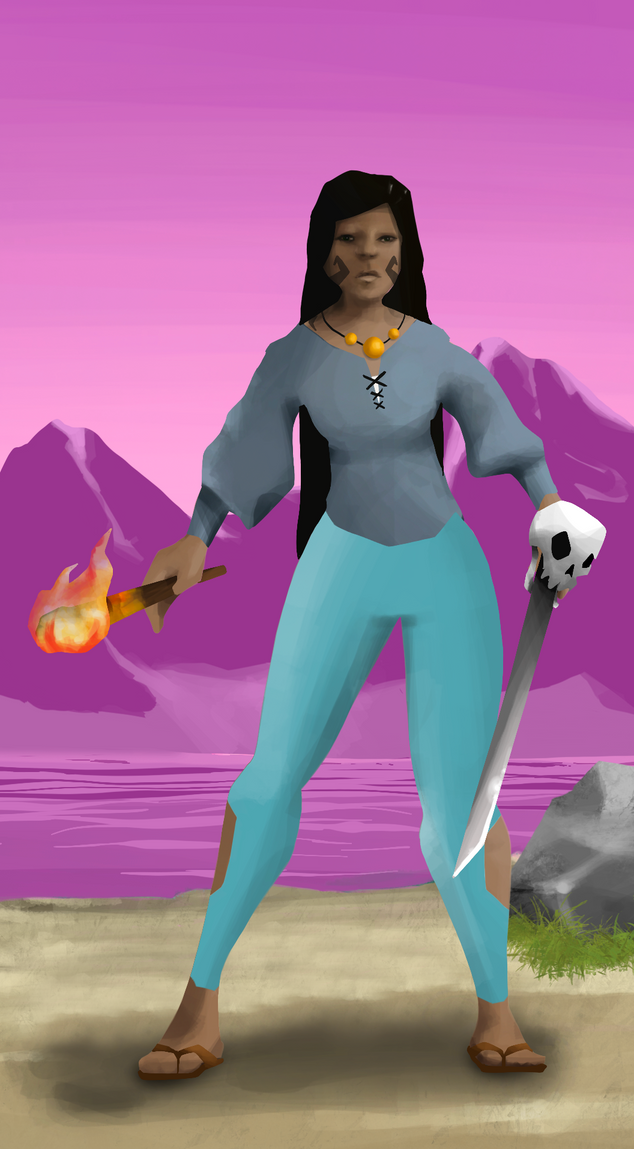 AlgoSeas Pirate #28573 NFT on Algorand