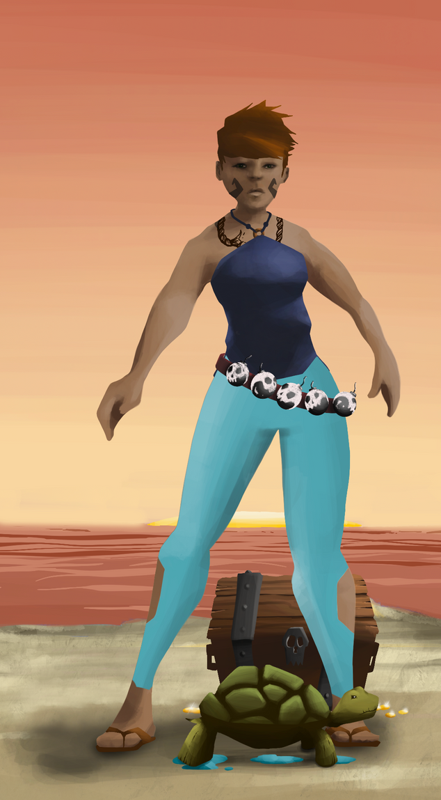 AlgoSeas Pirate #28582 NFT on Algorand