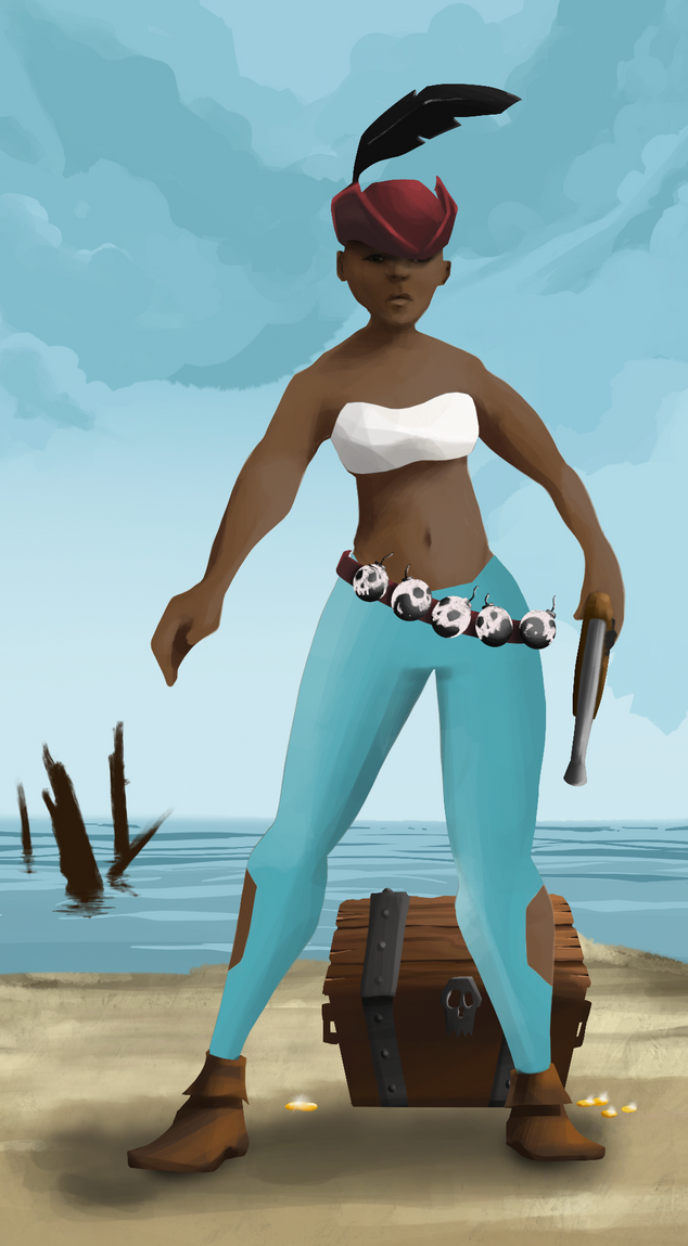 AlgoSeas Pirate #28586 NFT on Algorand