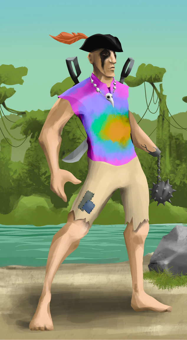 AlgoSeas Pirate #28589 NFT on Algorand