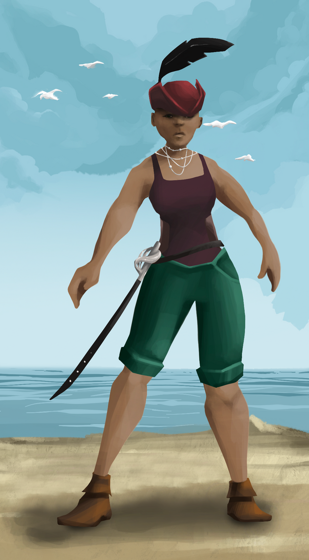 AlgoSeas Pirate #28602 NFT on Algorand