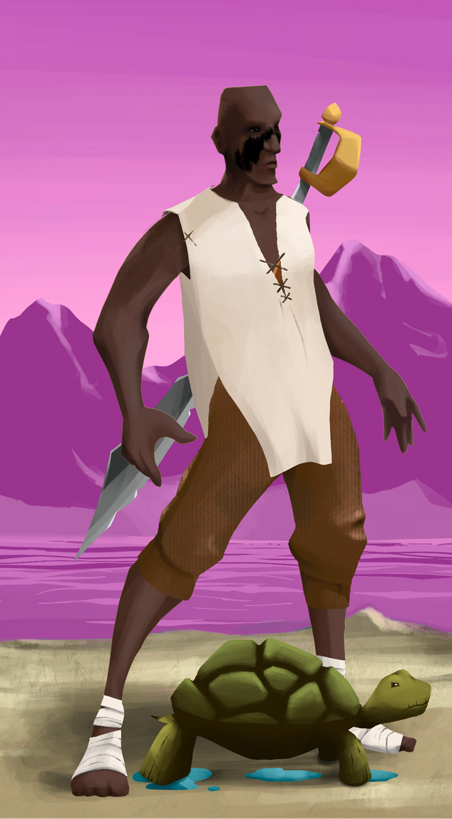 AlgoSeas Pirate #28603 NFT on Algorand