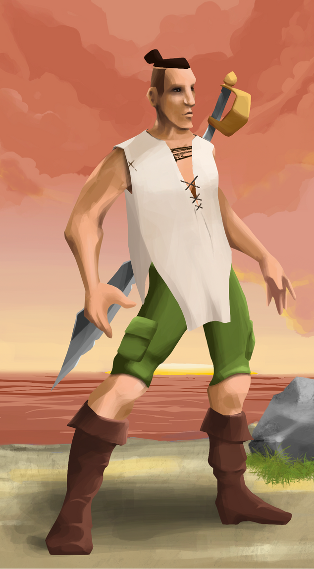 AlgoSeas Pirate #28605 NFT on Algorand