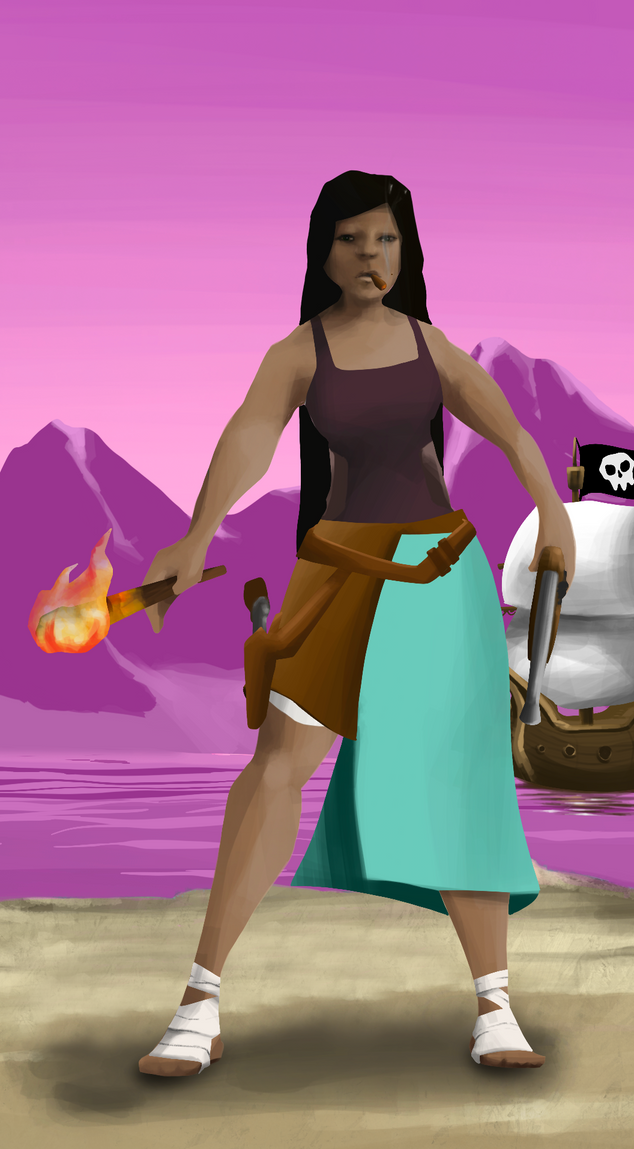 AlgoSeas Pirate #28608 NFT on Algorand