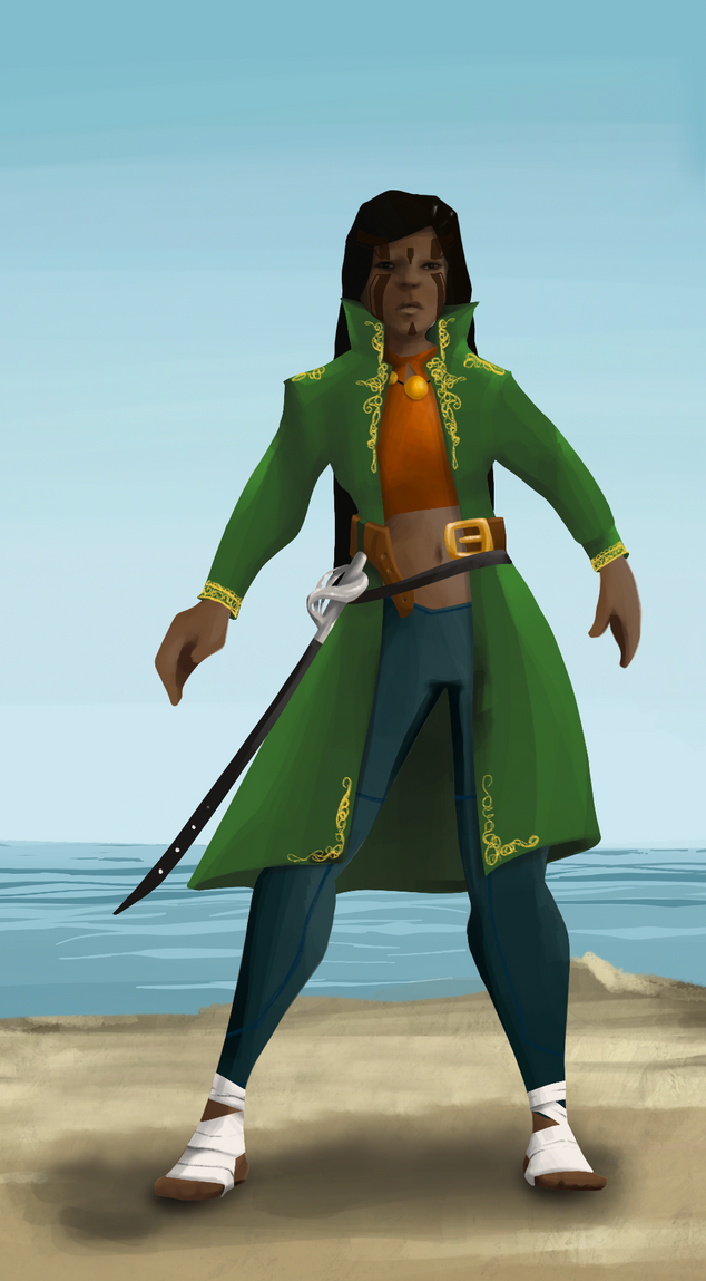 AlgoSeas Pirate #2861 NFT on Algorand