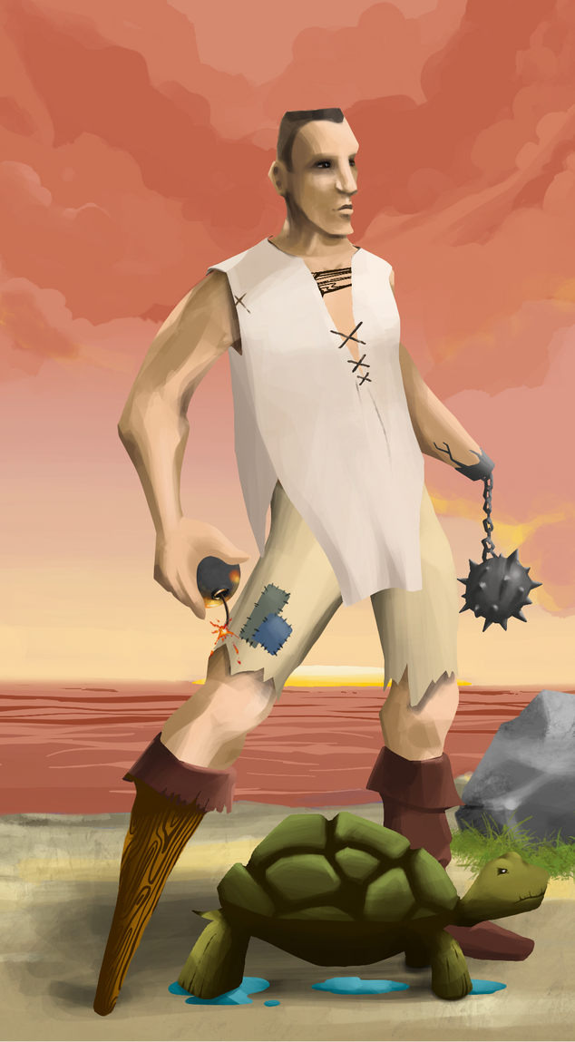 AlgoSeas Pirate #28619 NFT on Algorand