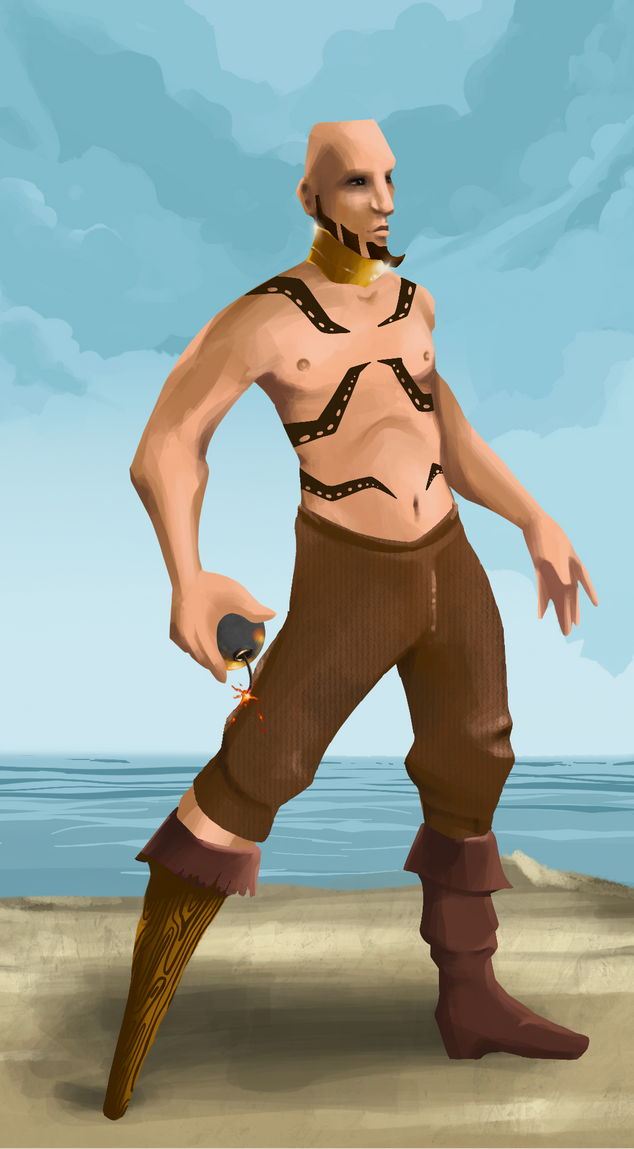 AlgoSeas Pirate #28624 NFT on Algorand