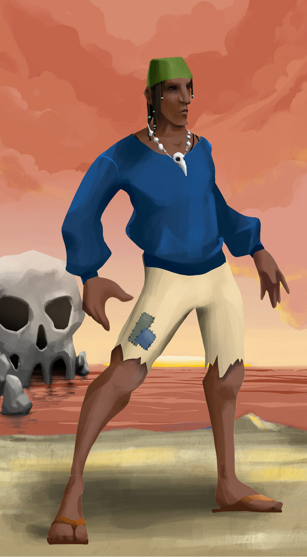 AlgoSeas Pirate #28625 NFT on Algorand