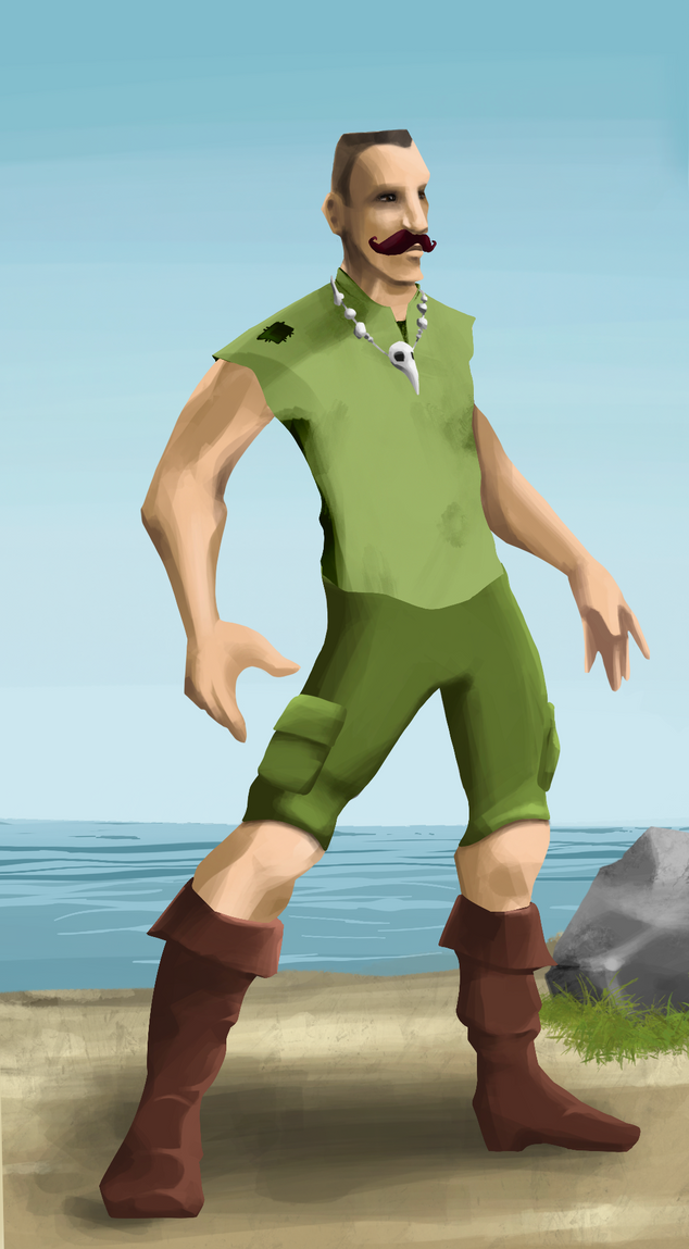 AlgoSeas Pirate #28628 NFT on Algorand