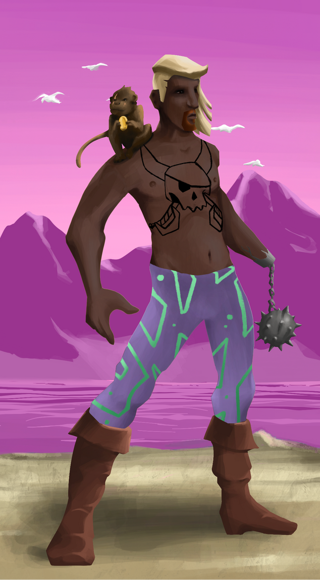 AlgoSeas Pirate #28653 NFT on Algorand