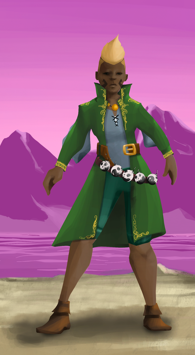 AlgoSeas Pirate #2866 NFT on Algorand