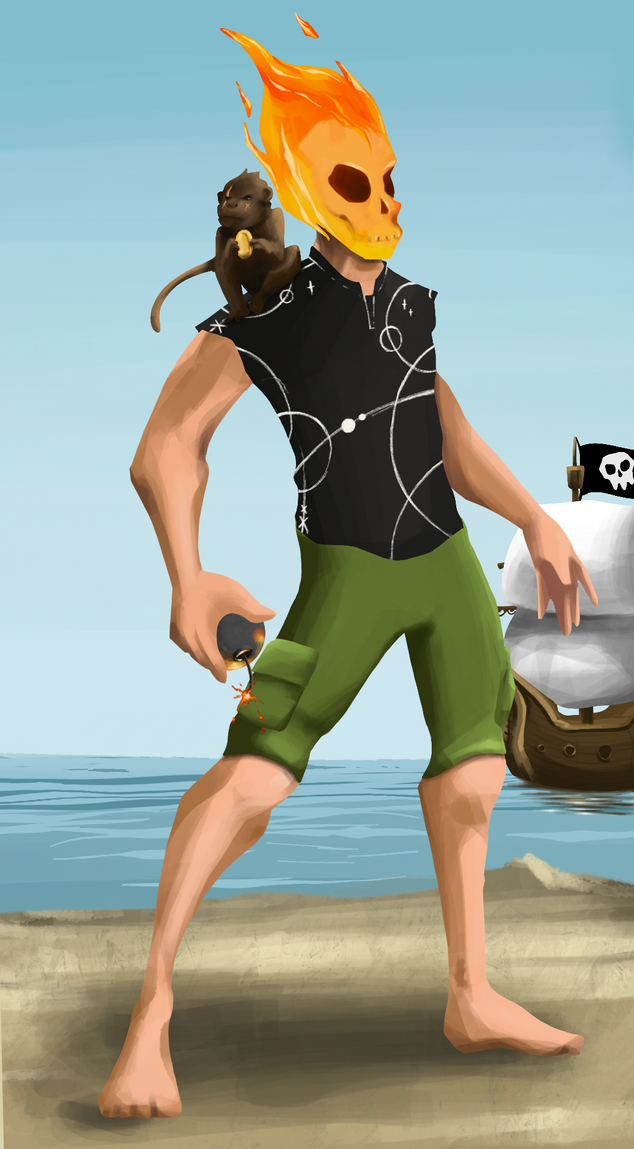 AlgoSeas Pirate #28661 NFT on Algorand