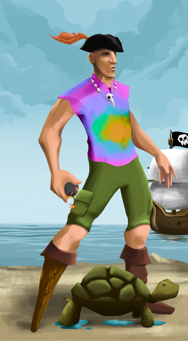 AlgoSeas Pirate #28685 NFT on Algorand