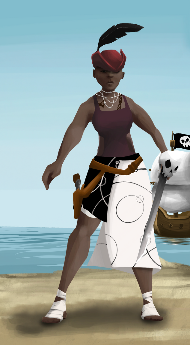 AlgoSeas Pirate #28687 NFT on Algorand