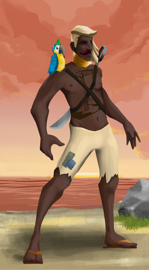 AlgoSeas Pirate #28689 NFT on Algorand