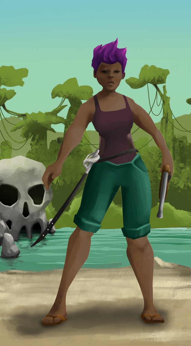 AlgoSeas Pirate #28710 NFT on Algorand