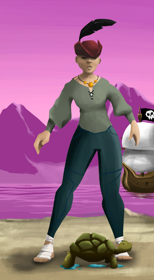 AlgoSeas Pirate #28714 NFT on Algorand