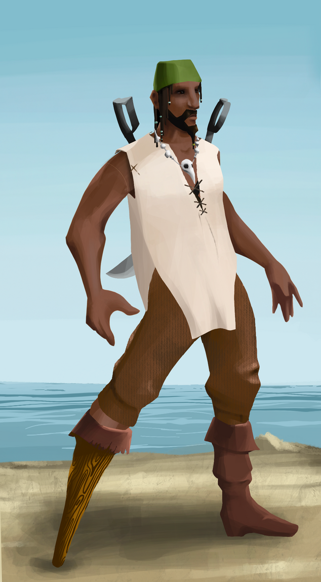 AlgoSeas Pirate #28719 NFT on Algorand