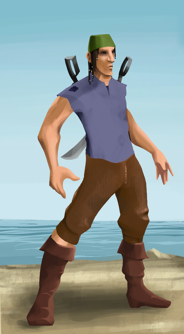 AlgoSeas Pirate #28721 NFT on Algorand