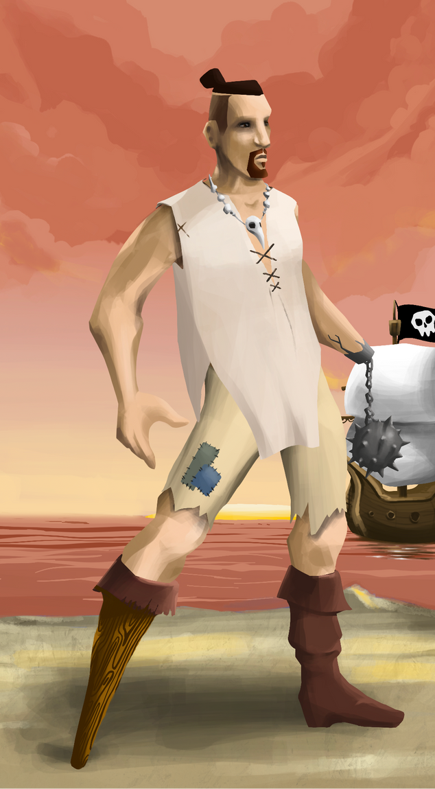 AlgoSeas Pirate #28738 NFT on Algorand