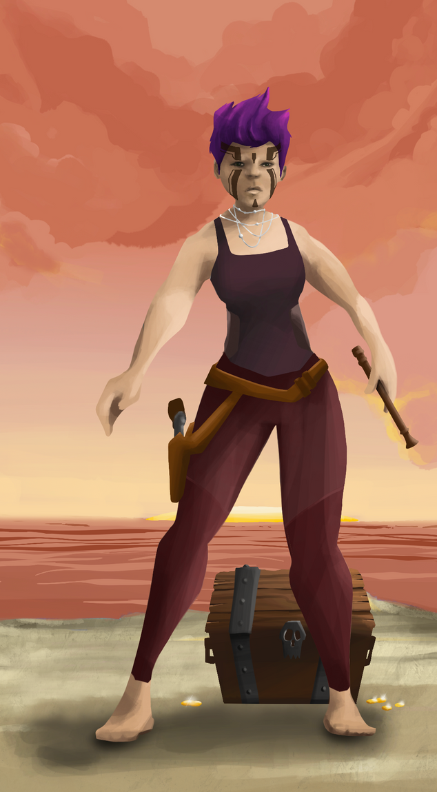 AlgoSeas Pirate #28740 NFT on Algorand