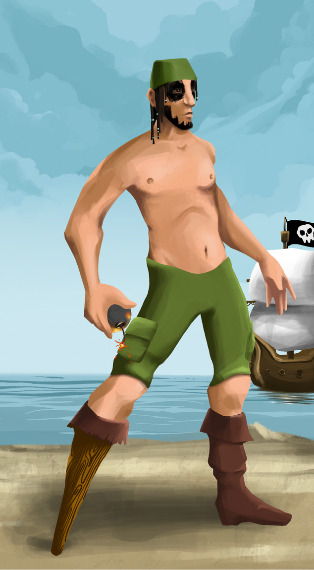 AlgoSeas Pirate #28760 NFT on Algorand