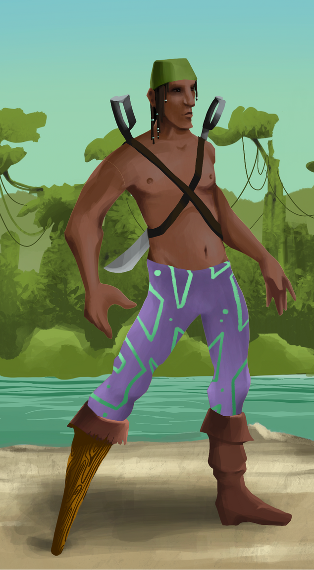 AlgoSeas Pirate #28786 NFT on Algorand