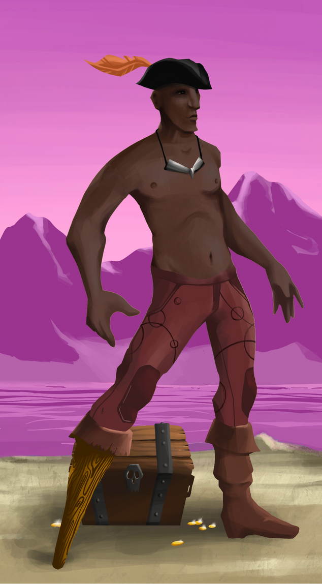 AlgoSeas Pirate #28809 NFT on Algorand