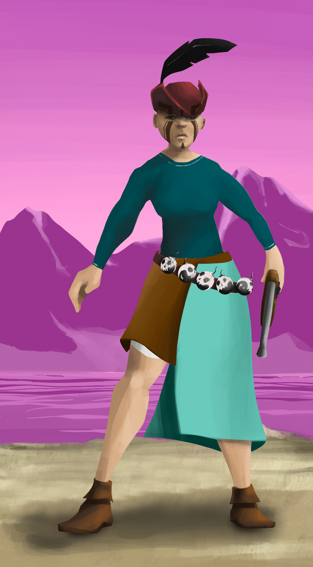 AlgoSeas Pirate #28817 NFT on Algorand