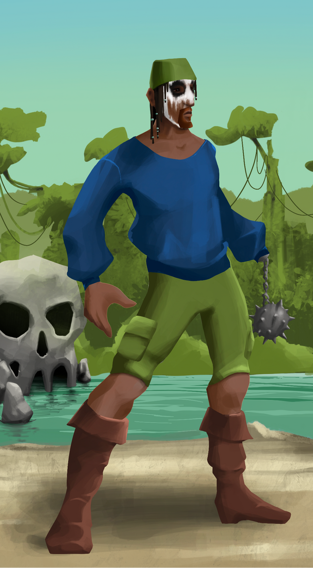 AlgoSeas Pirate #28838 NFT on Algorand