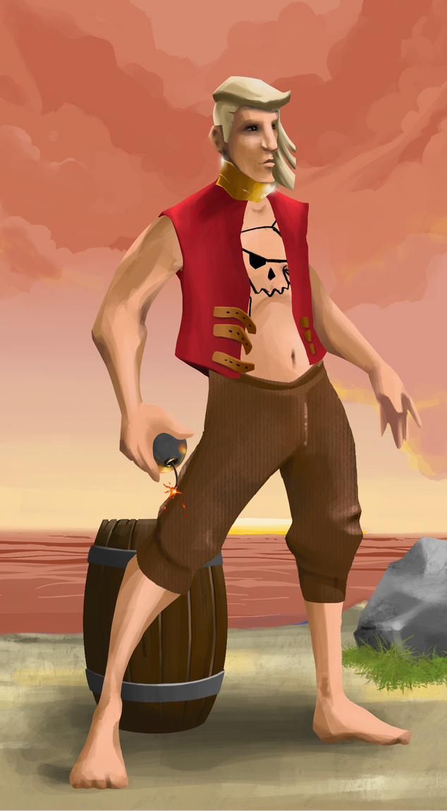 AlgoSeas Pirate #28840 NFT on Algorand