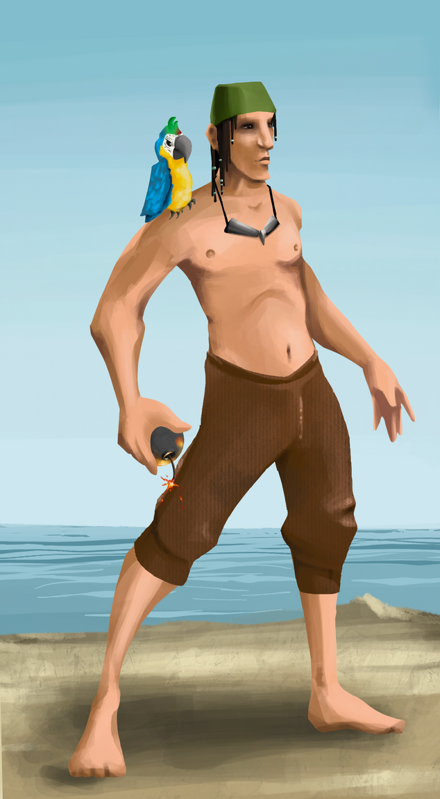 AlgoSeas Pirate #28847 NFT on Algorand