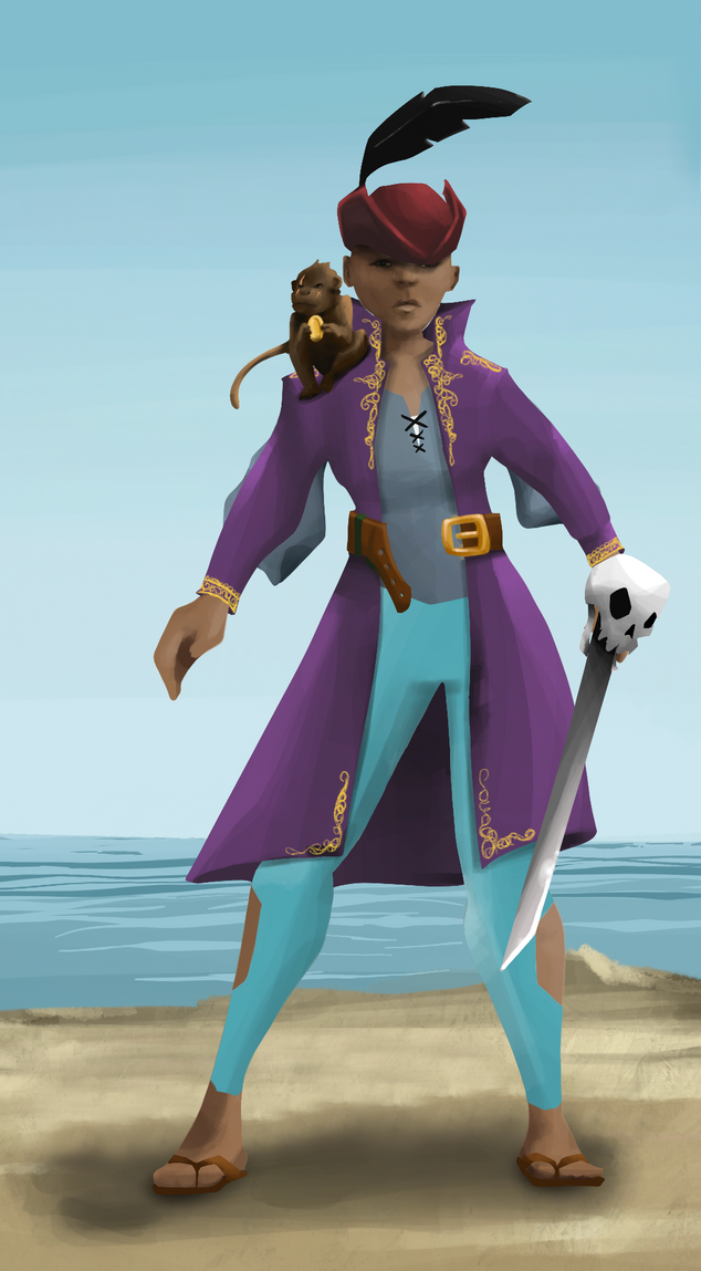 AlgoSeas Pirate #28850 NFT on Algorand