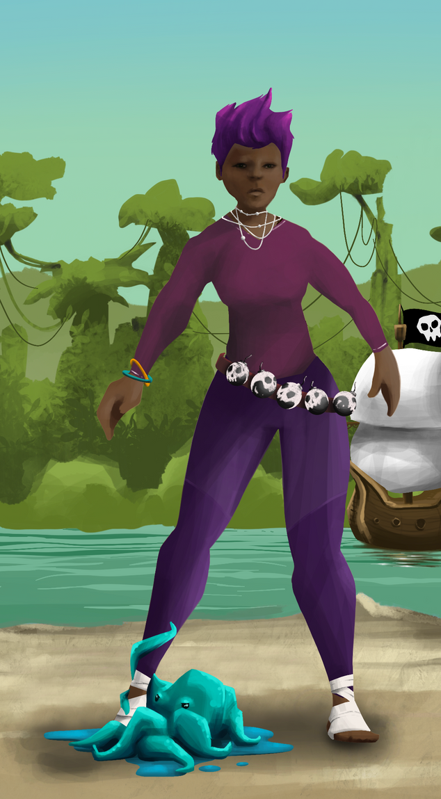 AlgoSeas Pirate #28867 NFT on Algorand