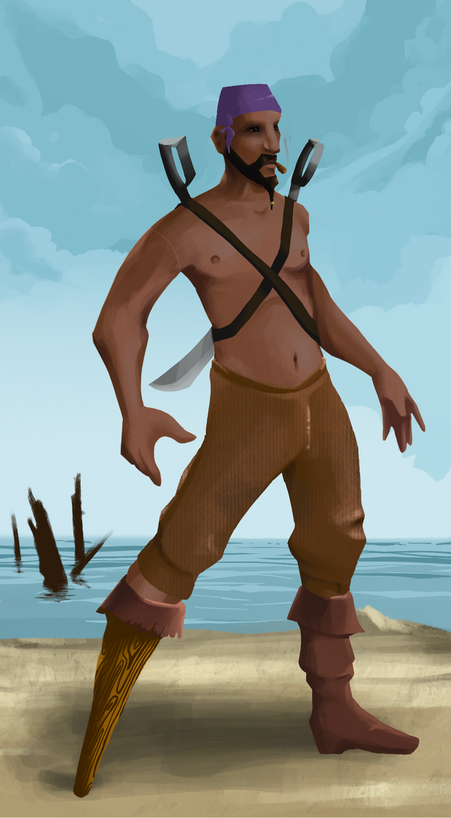 AlgoSeas Pirate #28871 NFT on Algorand