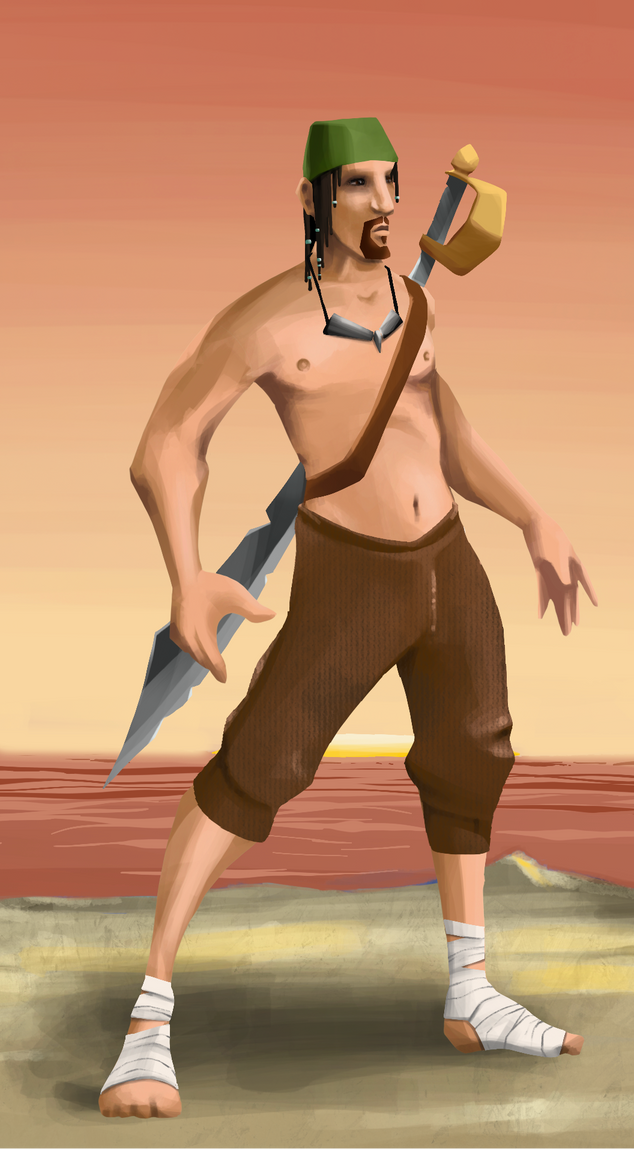 AlgoSeas Pirate #28873 NFT on Algorand