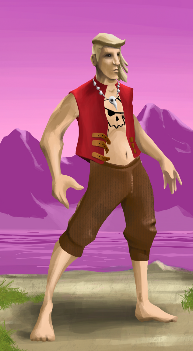 AlgoSeas Pirate #2888 NFT on Algorand