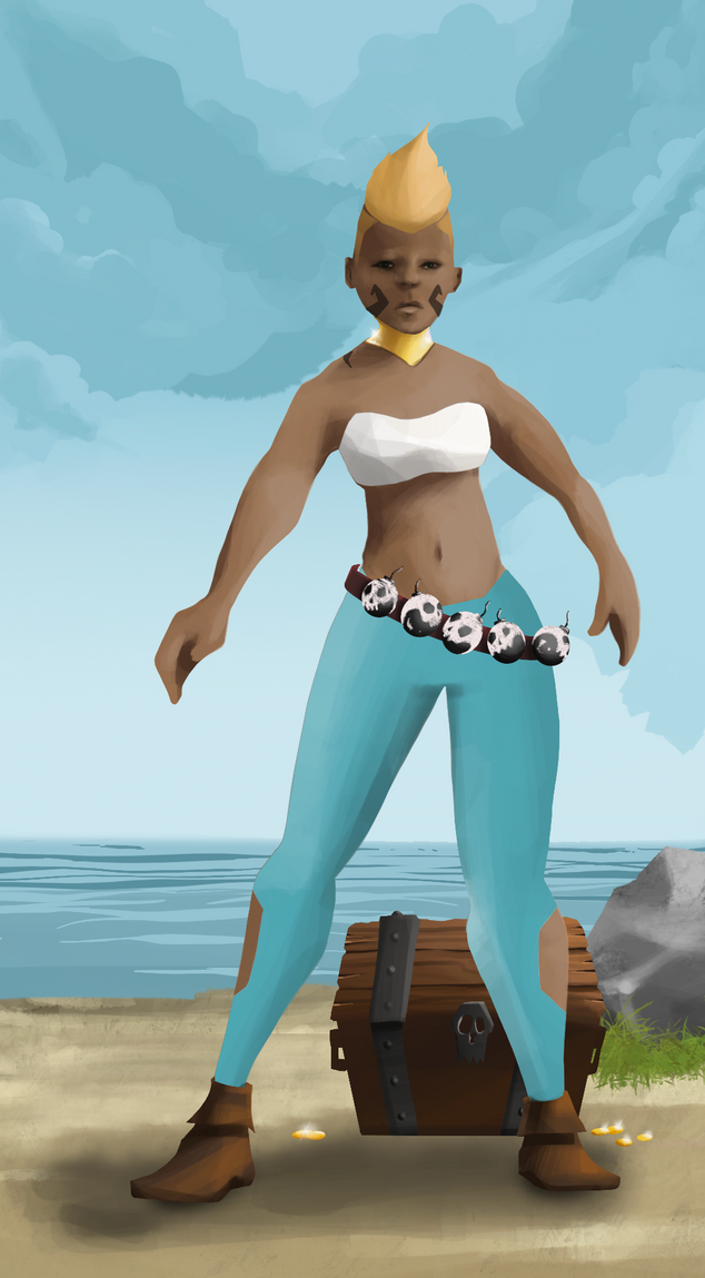 AlgoSeas Pirate #28891 NFT on Algorand