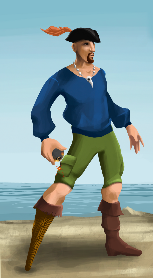 AlgoSeas Pirate #28906 NFT on Algorand