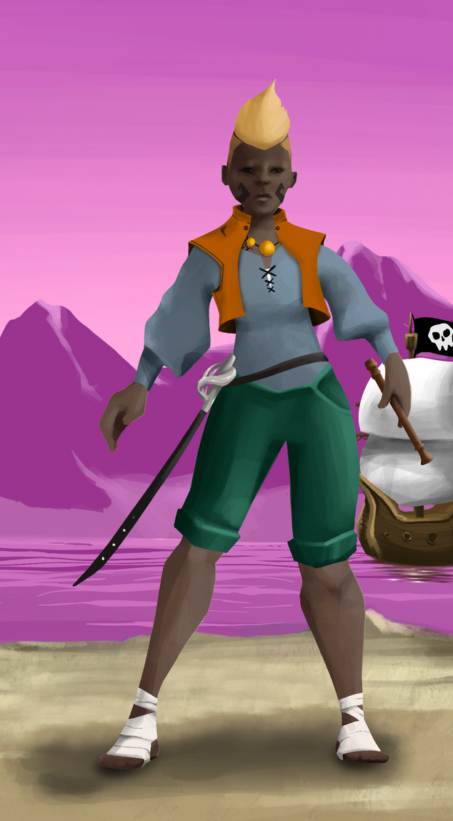 AlgoSeas Pirate #28950 NFT on Algorand