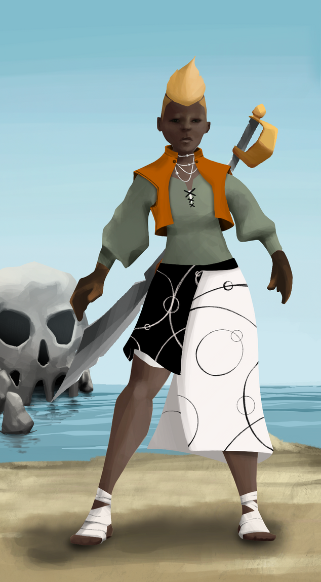 AlgoSeas Pirate #28955 NFT on Algorand