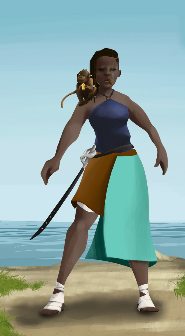 AlgoSeas Pirate #28964 NFT on Algorand